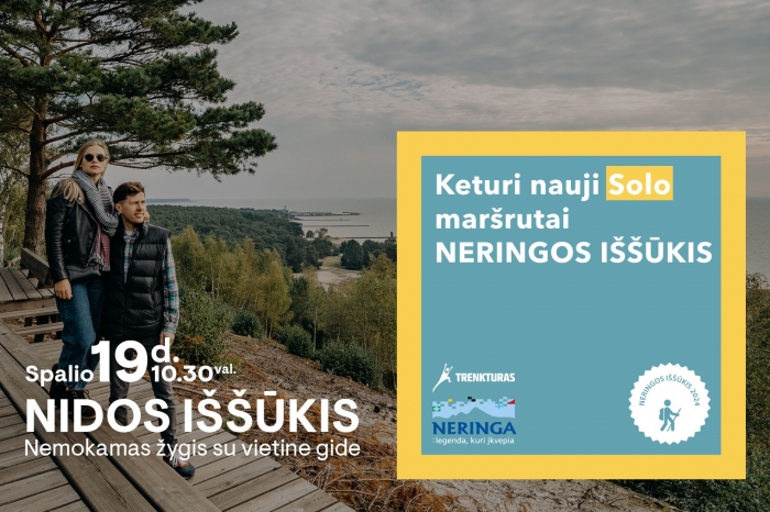 „Nidos iššūkis“: nemokamas žygis su vietine gide