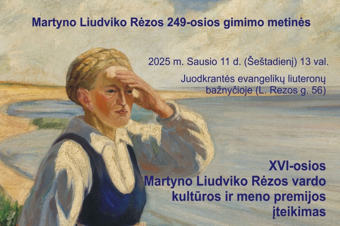 Martyno Liudviko Rėzos vardo kultūros ir meno premijos įteikimo iškilmės