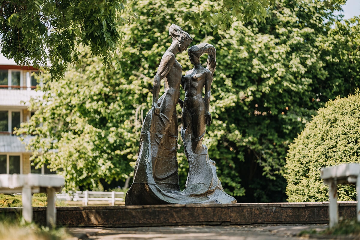 Dekorative Skulptur „Jūratė und Kastytis“